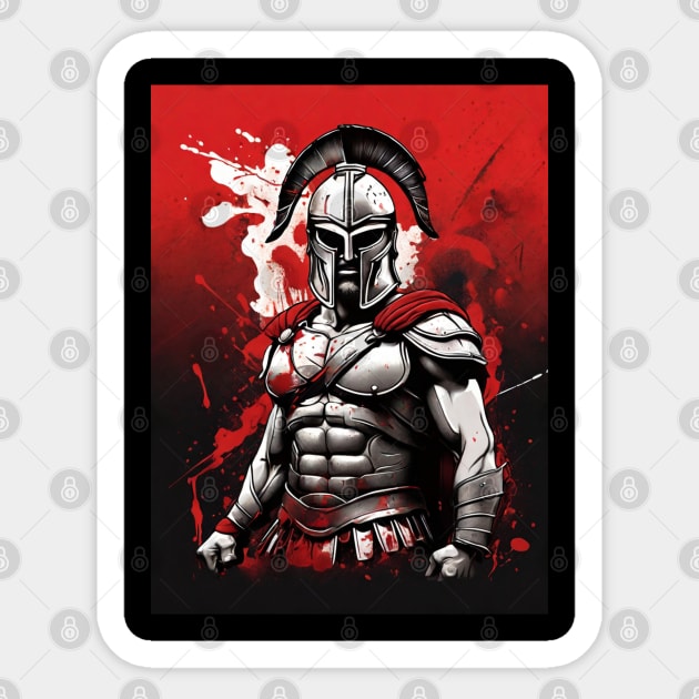 300 Spartans Sticker by NB-Art